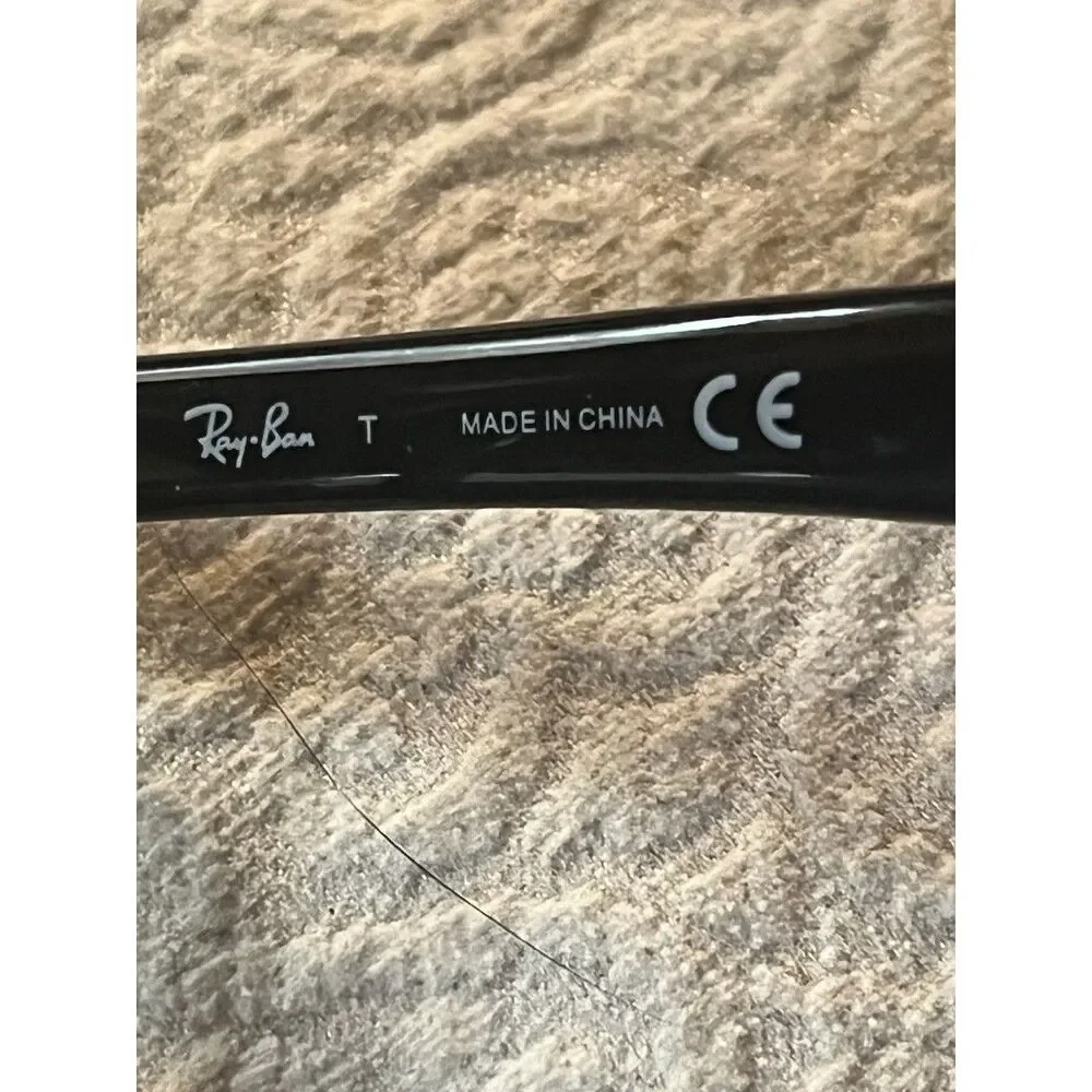 RAY BAN RB 5248 2000 51/19/145 GLOSSY BLACK EYEGLASS FRAME Wayfarer Frames Only